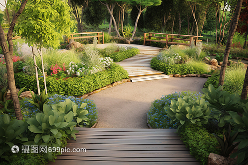 園林景觀設計 藝術與自然的完美融合